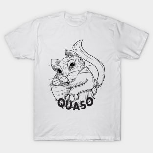 Quaso with cat T-Shirt